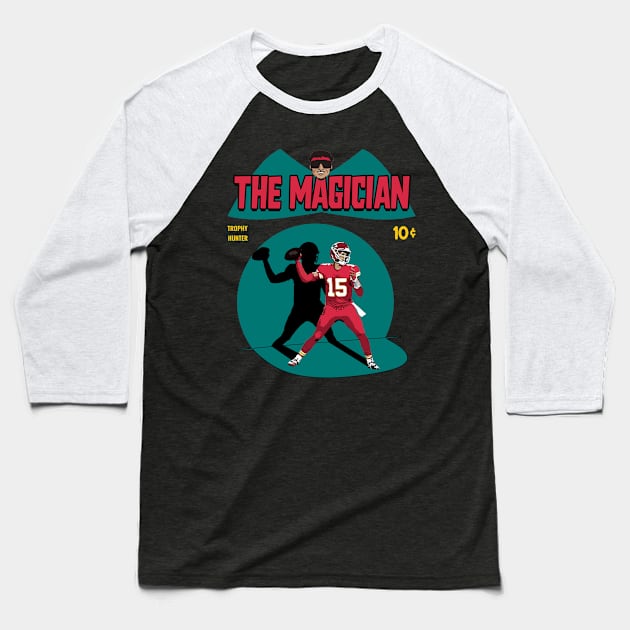 The Magician Baseball T-Shirt by slawisa